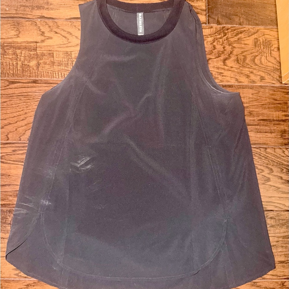 Athleta Black Racerback Performance Tank - Picture 4 of 4